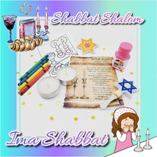 Cargar imagen en el visor de la galería, Ima Shabbat Kids&#39; Activity Bag
